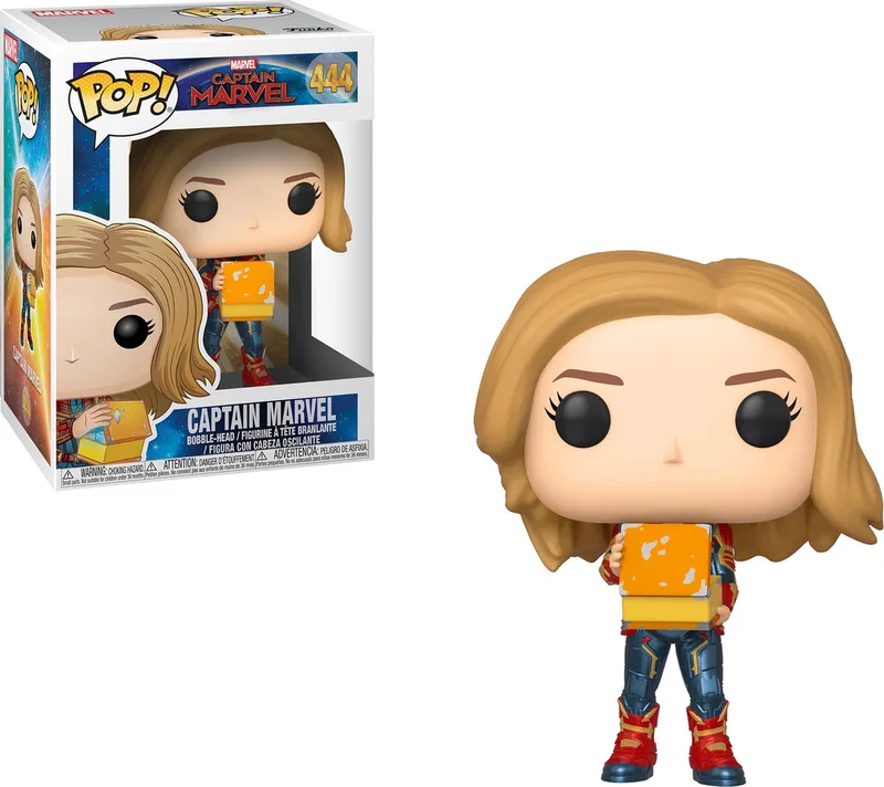 Captain Marvel with Lunchbox #444 - Captain Marvel - Marvel by Funko in Multicolour – product photo