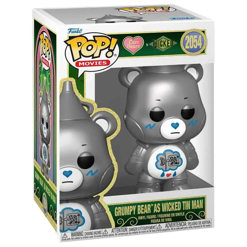 Care Bears X Wicked-pop Grumpy Bear (tin Man) Figuur van Funko – productfoto