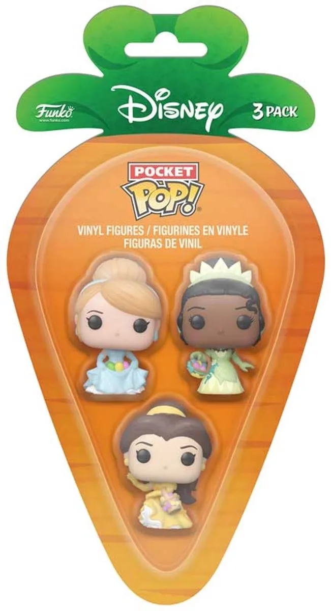 CARROT POCKET POP DISNEY PRINCESS. van Funko in Meerkleurig – productfoto