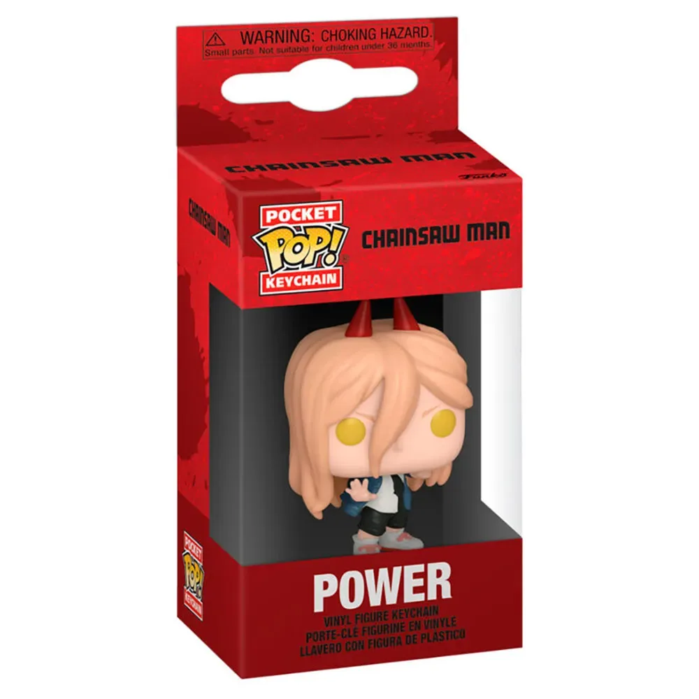Chainsaw Man Zak-power Sleutelhanger von Funko – Produktfoto