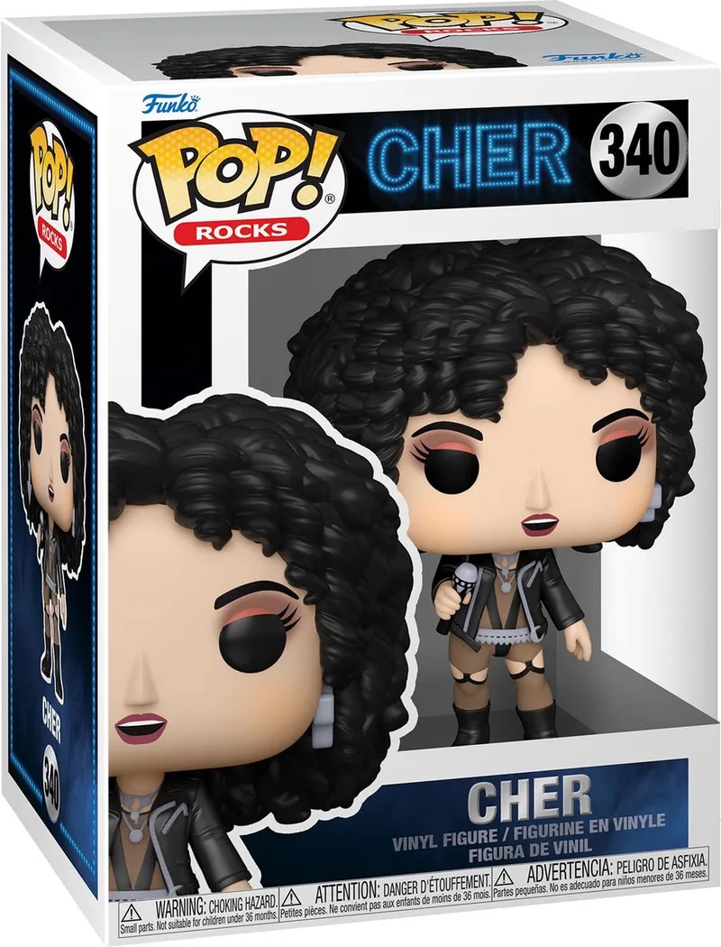 Cher Verzamelfiguur POP! Rocks Turn Back Time 9 cm von Funko in Multicolours – Produktfoto