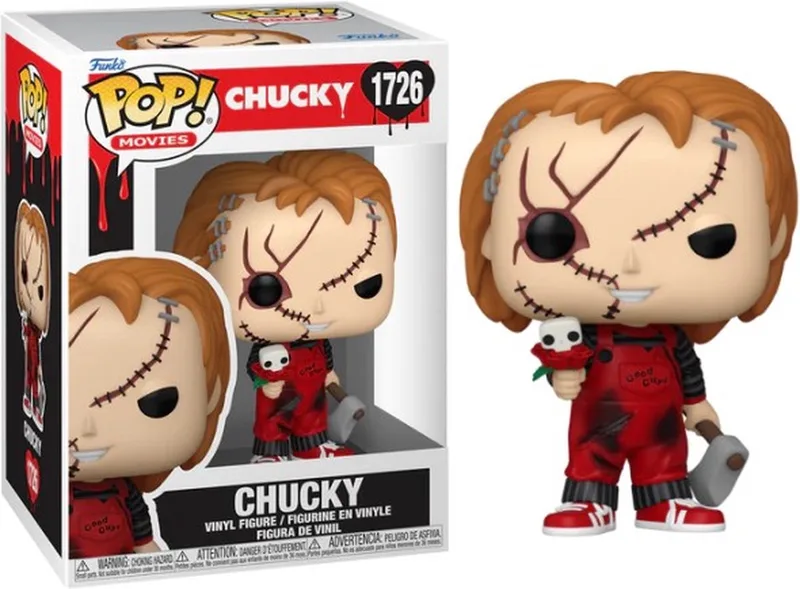 Chucky - Child's Play Chucky (Valentine) vinylfiguur 1726 Funko Pop! meerkleurig van Funko in Meerkleurig – productfoto