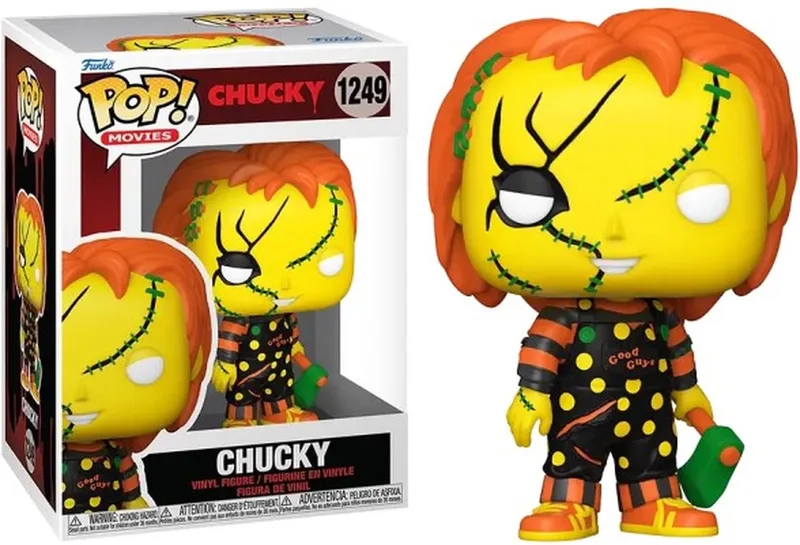 Chucky Chucky vinyl figuur 1249 Funko Pop! meerkleurig - PVC - Fan merch, Film, Halloween van Funko in Meerkleurig – productfoto