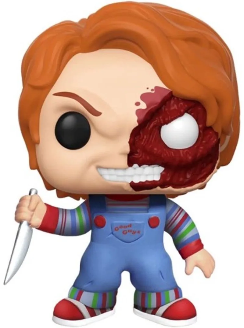 Chucky POP! Movies Vinyl Figure - Child's Play (Exclusief) 9 cm van Funko in Diverse kleuren – productfoto