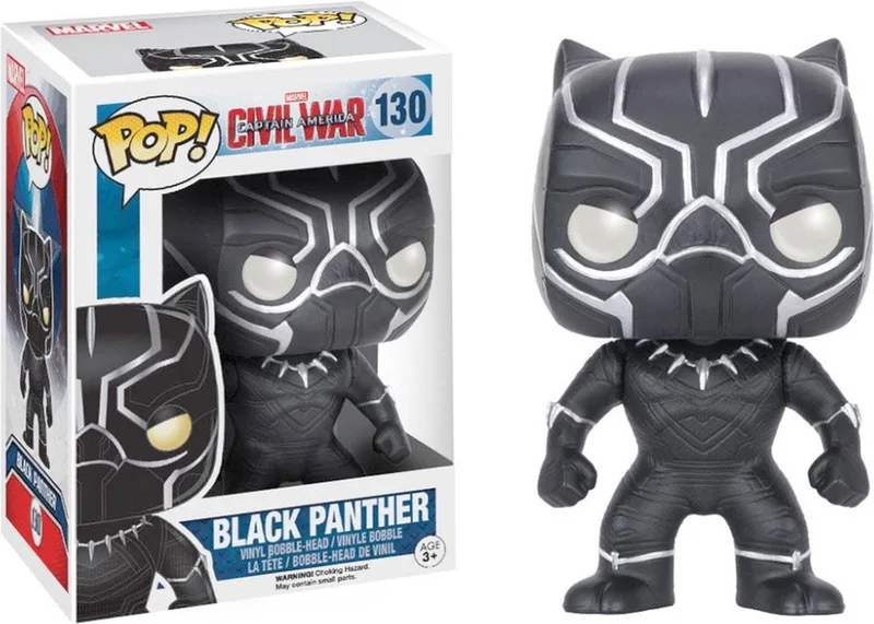 Civil War Black Panther - #130 Verzamelfiguur van Funko in Meerkleurig – productfoto
