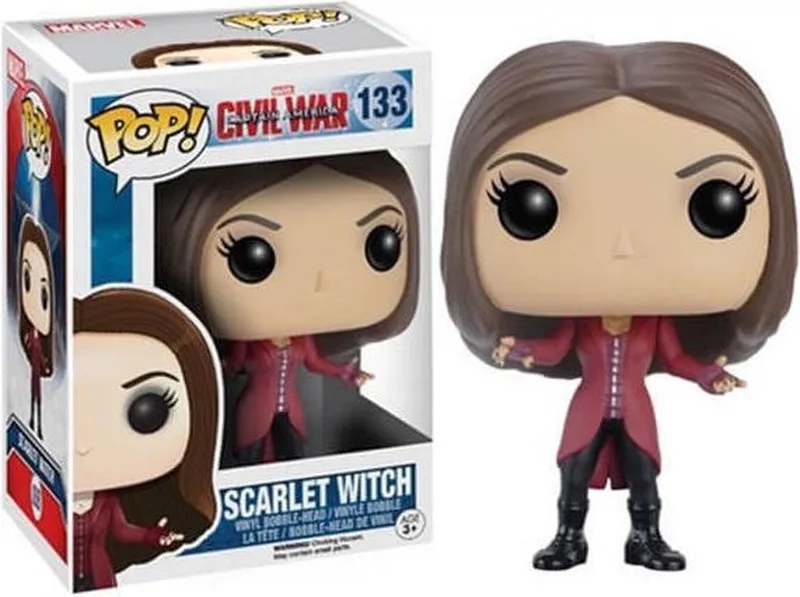 Civil War Scarlet Witch - #133 Verzamelfiguur van Funko in Rood – productfoto