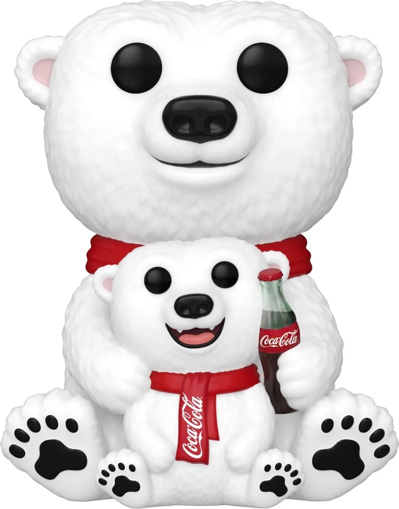 Coca-Cola Ad Icons - Coca Cola Polar Bear & Cub vinylfiguur 241 Funko Pop! standaard van Funko in Standard – productfoto