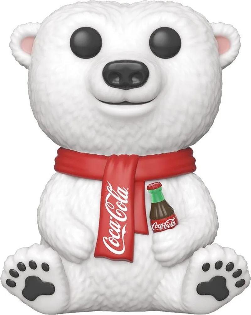 CocaCola - POP! Ad Icons Coca-Cola Polar Bear 9 cm Verzamelfiguur de Funko en Multicolours – photo produit