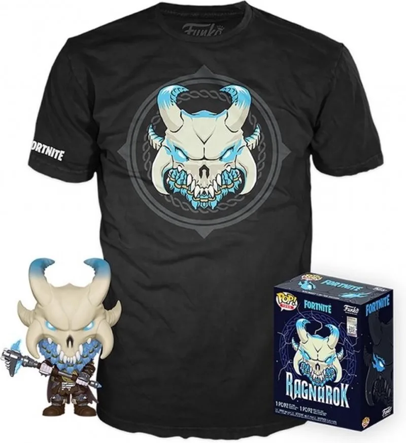 Collectors Box: Fortnite POP! & Tee Box Ragnarok - maat XL van Funko in Zwart – productfoto