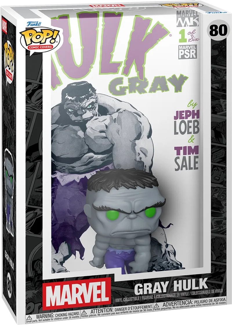 COMIC COVER: MARVEL- GRAY HULK van Funko in Meerkleurig – productfoto