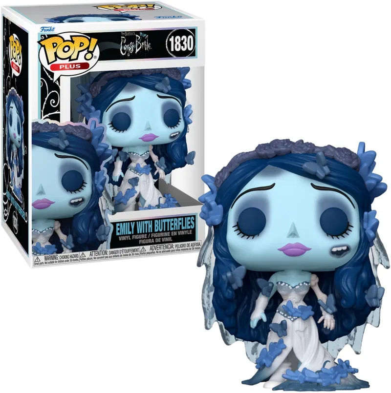 Corpse Bride Emily with Butterflies vinylfiguur 1830 Unisex Funko Pop! - Neutraal by Funko in Standard – product photo