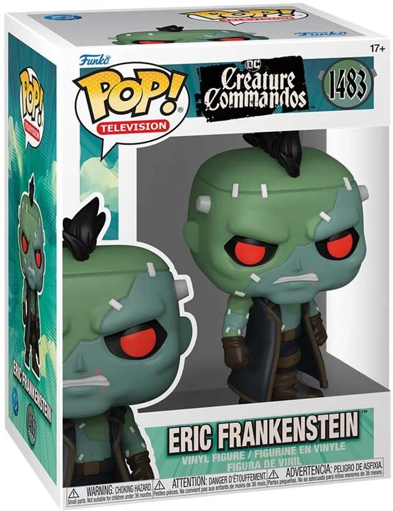 Creature Commandos POP! TV Vinyl Figure Eric Frankenstein 9 cm POP! Figuur van Funko in Meerkleurig – productfoto
