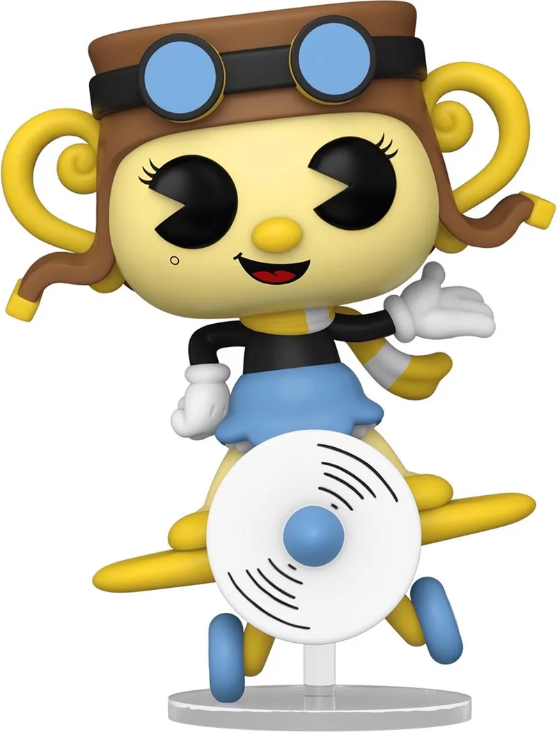 Cuphead - POP! Games Aeroplane Chalice 9 cm Collectible Figure van Funko in Multicolours – productfoto