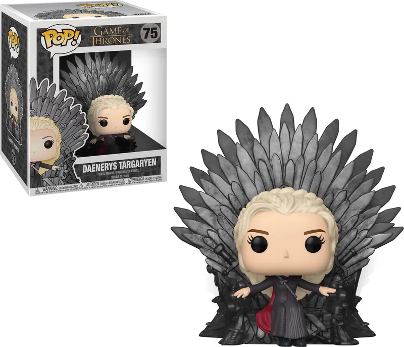 Daenerys Sitting on Throne #75 - Game of Thrones - Deluxe van Funko in Meerkleurig – productfoto