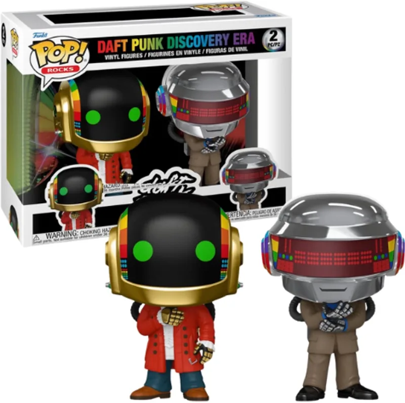 Daft Punk Daft Punk Discovery Era (Pop! Rocks) vinylfiguren Unisex Funko Pop! - Neutraal van Funko in Standard – productfoto