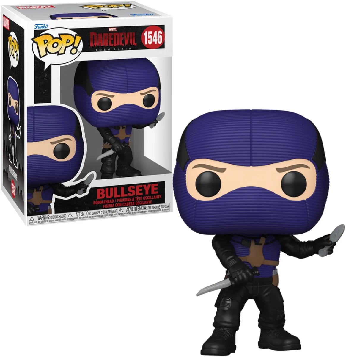 Daredevil Bullseye vinylfiguur 1546 Unisex Funko Pop! - Neutraal von Funko in Standard – Produktfoto