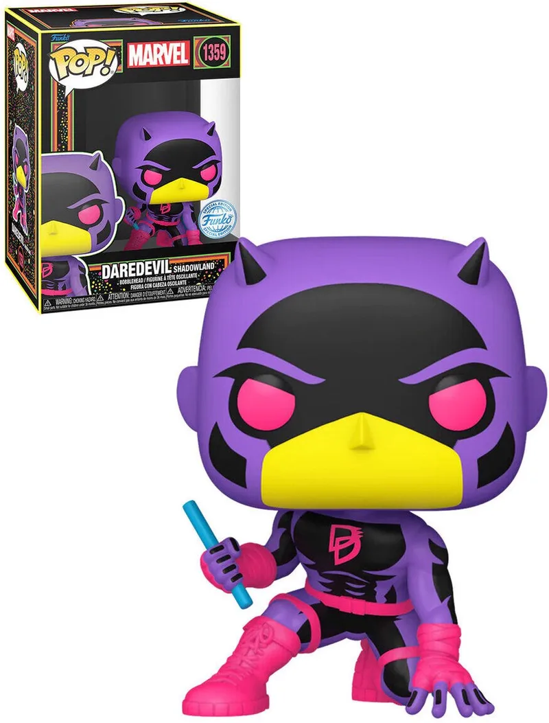 Daredevil Daredevil Shadowland (Blacklight) vinylfiguur 1359 Funko Pop! meerkleurig by Funko in Multicolour – product photo