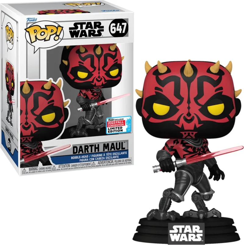 Darth Maul w/ Cybernetic Legs 647 - NYCC 2023 Exclusive van Funko in Meerkleurig – productfoto