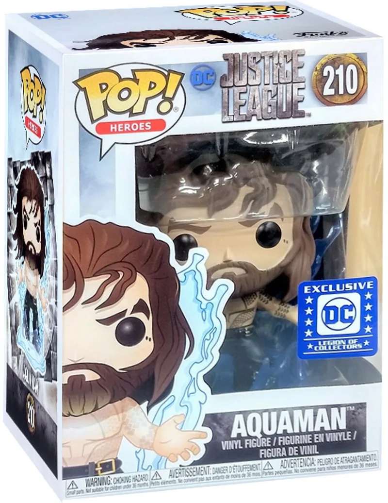 DC: Aquaman (Summoning Wave) #210 Legion of Collectors Exclusive von Funko in Mehrfarbig – Produktfoto
