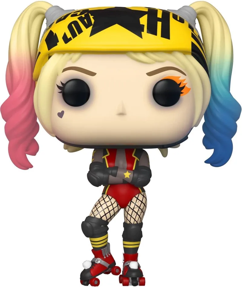 DC: Birds of Prey - Harley Quinn (Roller Derby) van Funko in Bonte kleuren – productfoto