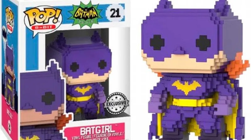 DC Comics Classic Batgirl Exclusive 8-Bit POP! Vinyl van Funko in Meerkleurig – productfoto