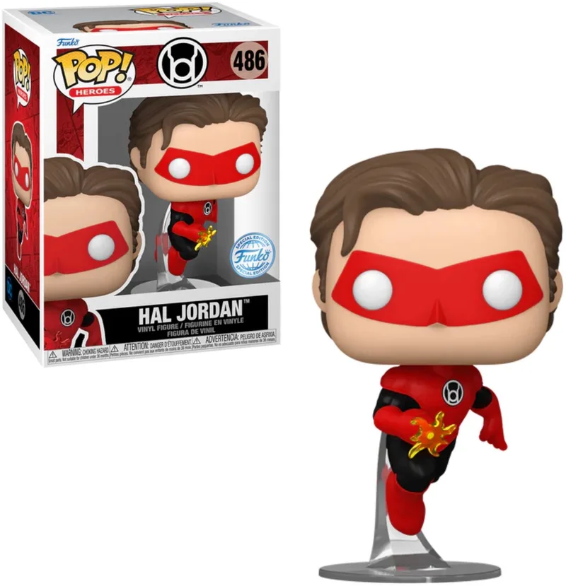 DC Comics: Green Lantern - Hal Jordan (Red Lantern) Special Edition Exclusive van Funko in Meerkleurig – productfoto