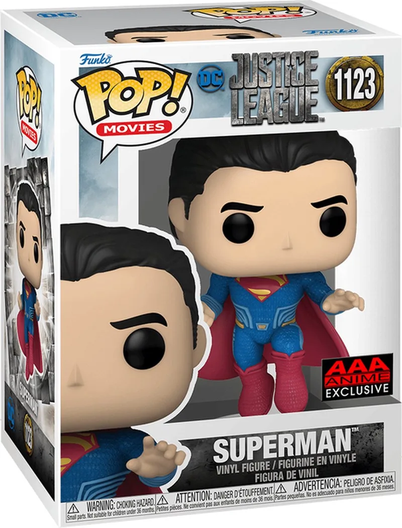 DC Comics: Justice League - Superman Exclusive AAA Anime by Funko in Multicolour – product photo