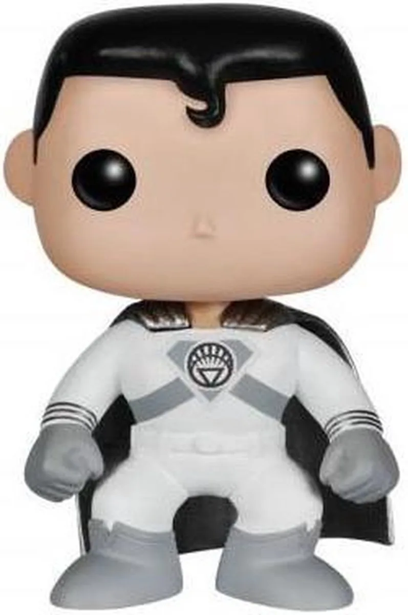 DC Comics POP! Heroes Vinyl Figure White Lantern Superman Exclusive 9 cm van Funko – productfoto
