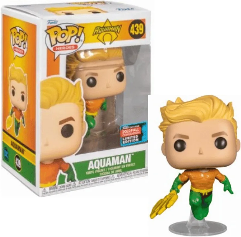 DC Comics - POP N° 439 - Aquaman NYCC 2022 Exclusive LE van Funko – productfoto