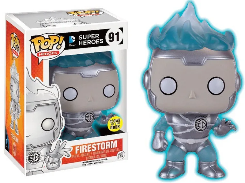 DC Comics Super Heroes: Firestorm #01 Glows in the Dark Exclusive Vaulted van Funko in Meerkleurig – productfoto