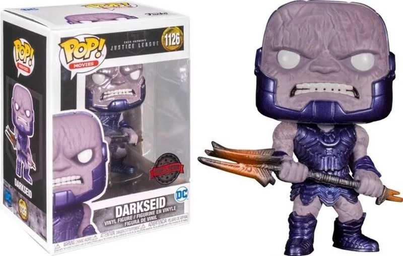 DC Justice League - Darkseid #1126 Exclusive by Funko in Grey – product photo