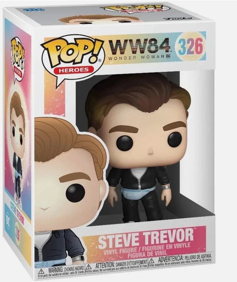 Dc: Wonder Woman 1984 - Steve Trevor 9 Cm Vinyl by Funko in Multicolour – product photo