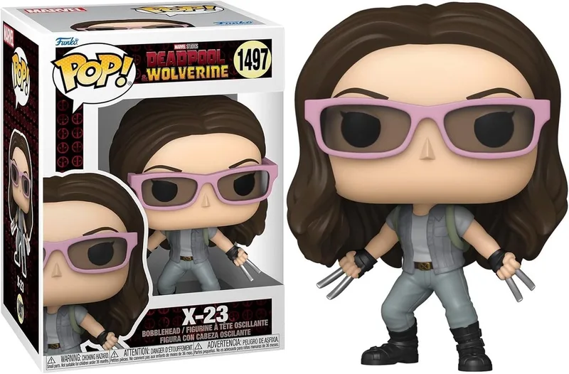 Deadpool 3 POP! Marvel Vinyl Figure X-23 9 cm POP! Figuur by Funko in Multicolour – product photo
