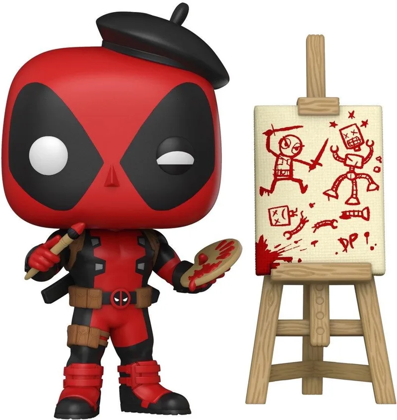 Deadpool: Artist Deadpool - GameStop Exclusive #887 by Funko in Multicolour – product photo