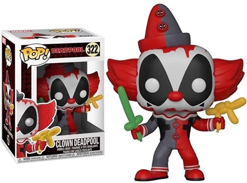 Deadpool Clown Deadpool #322 - Verzamelfiguur by Funko in Multicolour – product photo