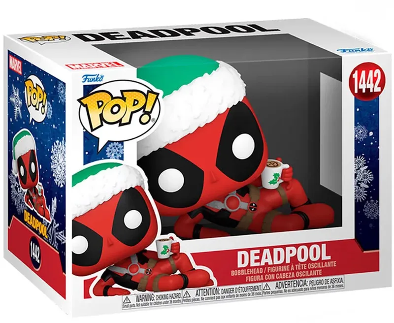 Deadpool Deadpool (Holiday) vinylfiguur 1442 Funko Pop! meerkleurig by Funko in Multicolour – product photo