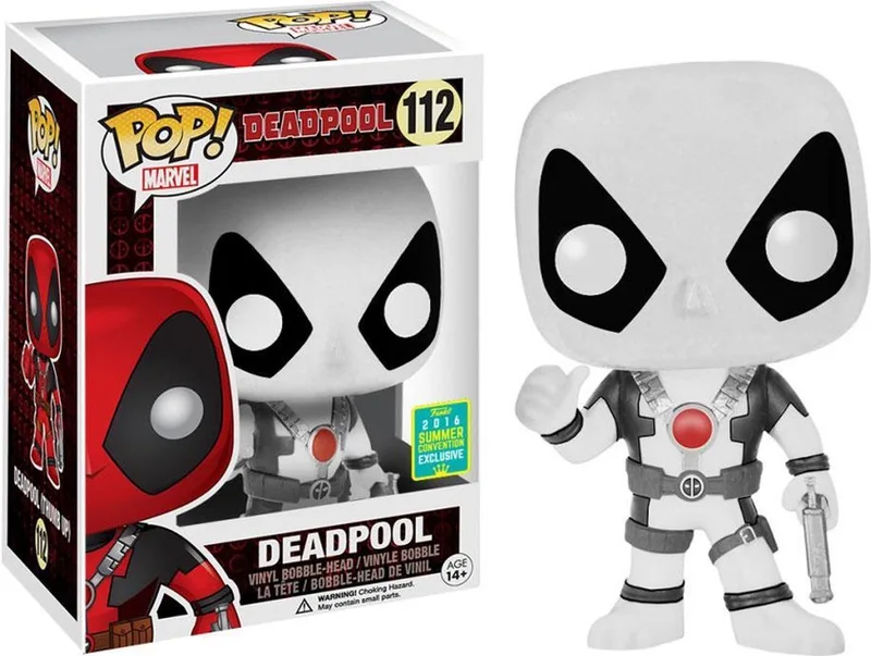 Deadpool Thumbs Up (White) van Funko in Multicolours – productfoto