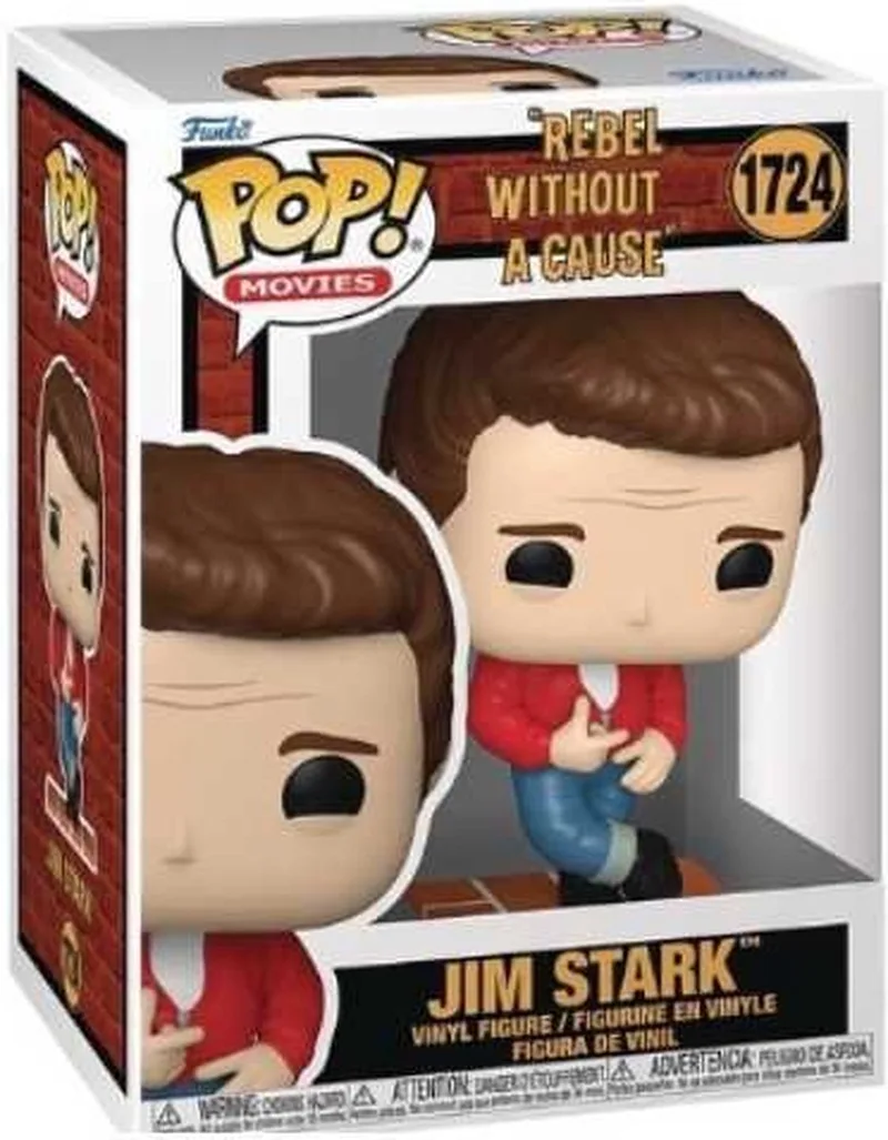 Dean, James Denn sie wissen nicht, was sie tun - Jim Stark Vinyl Figur 1724 Unisex Funko Pop! - meerkleurig - Standard by Funko in Multicolour – product photo