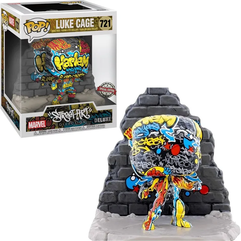 DELUXE Exclusive Marvel - Luke Cage Graffiti (52711) by Funko in Multicolour – product photo 1 of 2