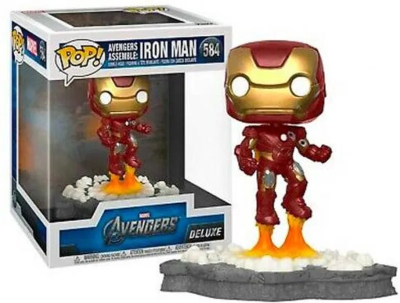 Deluxe Marvel: Avengers Assemble Series - Iron Man van Funko – productfoto