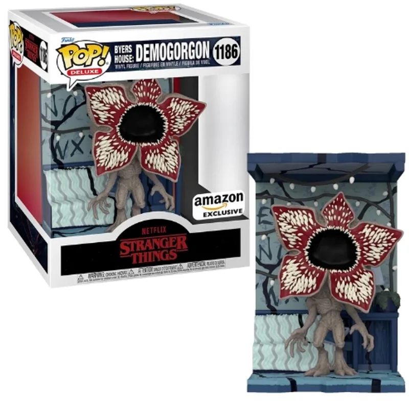 Deluxe: Netflix Stranger Things - Demogorgon #1186 Amazon Exclusive van Funko in Meerkleurig – productfoto