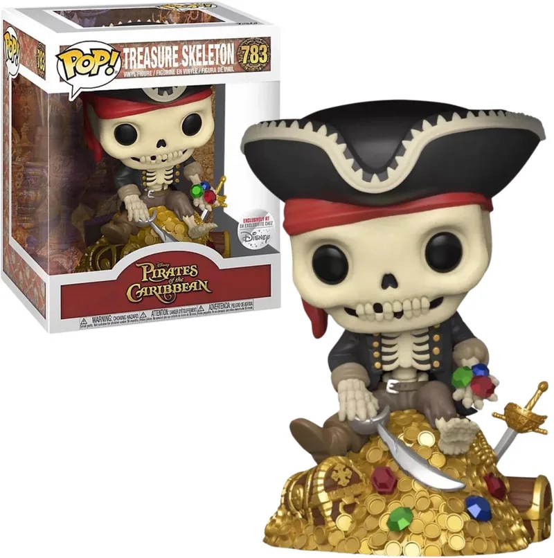 Deluxe: Pirates of the Caribbean - Skeleton on Gold Pile (Exclusive) by Funko in Multicolour – product photo