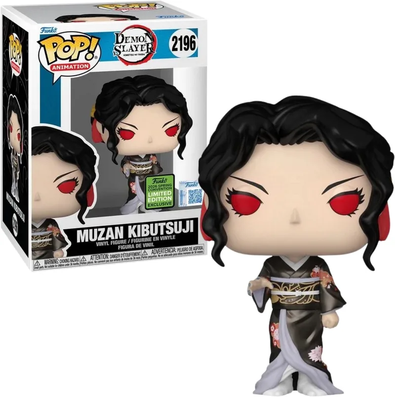 DEMON SLAYER 2196 Muzan Kibutsuji "Metallic" 2026 SPRING CON EXCLUSIVE van Funko – productfoto