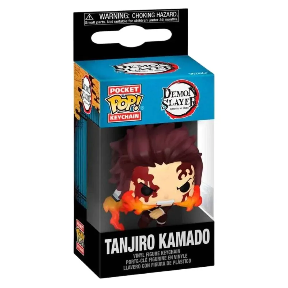 Demon Slayer Keychain Tanjiro (dancing Flash) Sleutelhanger fra Funko – produktbillede