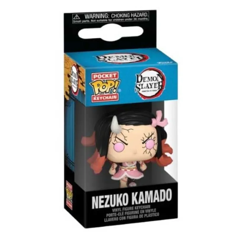Demon Slayer Nezuko Demon Form Kimetsu No Yaiba Sleutelhanger von Funko – Produktfoto