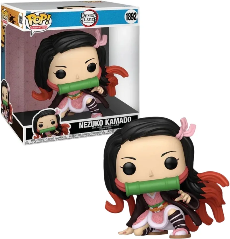 Demon Slayer Nezuko Kamado (Jumbo Pop!) vinylfiguur 1892 Unisex Funko Pop! - Neutraal van Funko in Standard – productfoto
