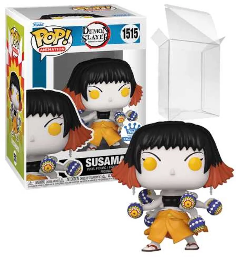 Demon Slayer Susamaru (Six Arms) #1515 Anime Vinyl Figure Exclusive! van Funko in Meerkleurig – productfoto