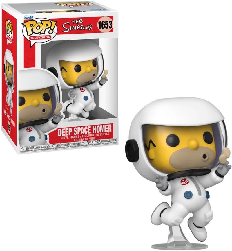 Die Simpsons Deep Space Homer vinylfiguur 1653 Funko Pop! standaard Unisex by Funko in Multicolour – product photo