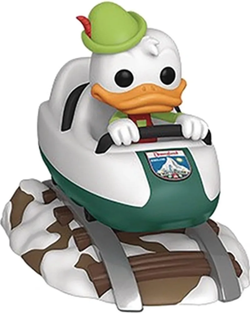 Disney 65th: Matterhorn Bobsleds Attraction With Donald Duck van Funko in Meerkleurig – productfoto