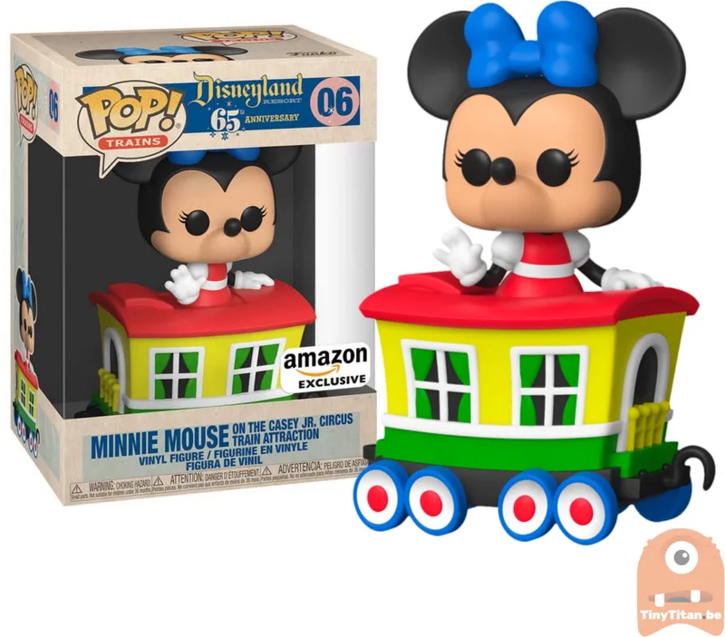 Disney 65th: Minnie In Train Carriage van Funko in Meerkleurig – productfoto